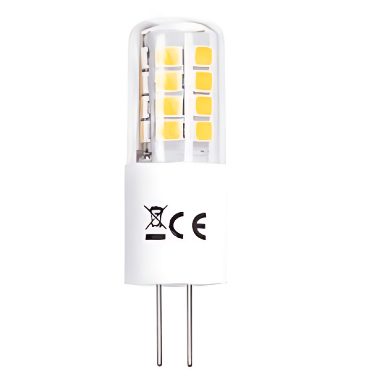 Λάμπα LED G4 3W 12V Aigostar – Ζεστό Λευκό 3000K, 360lm, Διπλού Ακροδέκτη, IP20