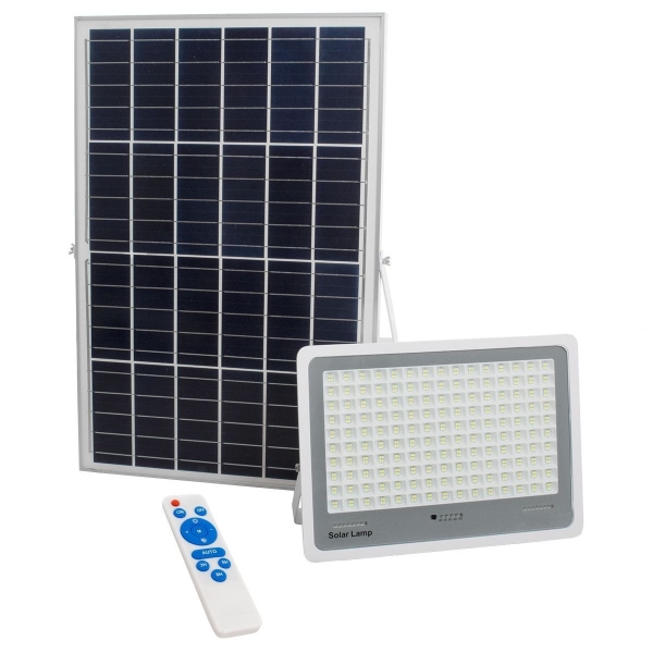Rixme RZ-XY.1000W Ηλιακός Προβολέας LED 1000W με Φωτοκύτταρο & Τηλεχειριστήριο – IP67