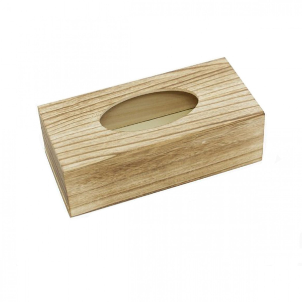 Tpster Ξύλινη Θήκη για Χαρτομάντηλα Καφέ 23.5x13x10cm – Διακοσμητική & Πρακτική 11780