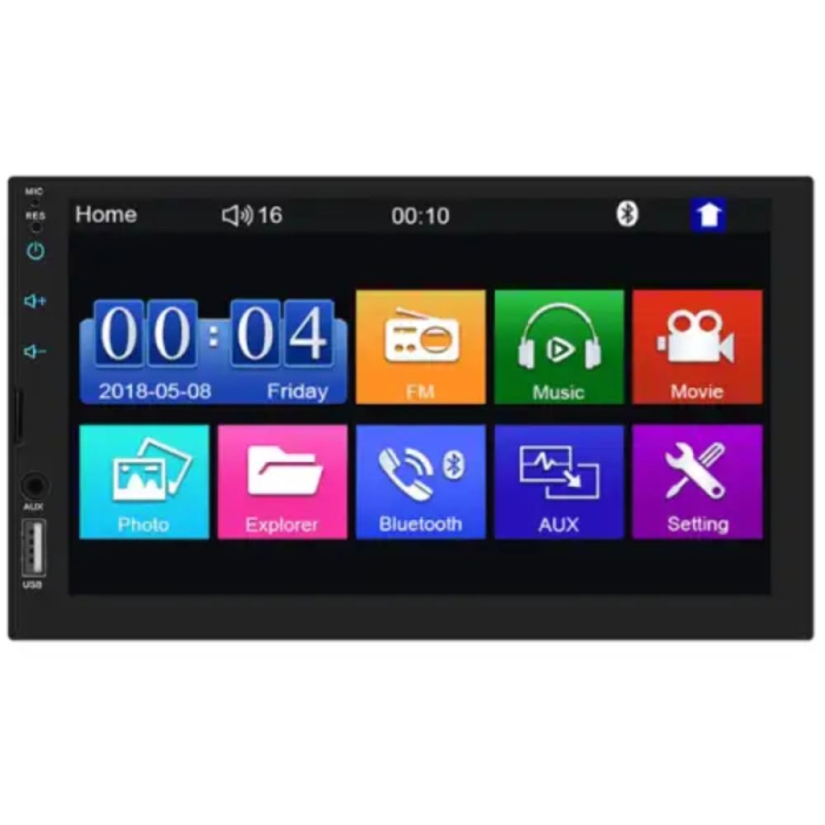 Ηχοσύστημα Αυτοκινήτου CTC-7063 Universal 2DIN Bluetooth / USB / GPS με Οθόνη Αφής 7"