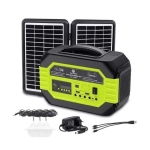 Ηλιακό σύστημα φόρτισης διαφόρων τύπων 100W EP-0128C Πράσινο