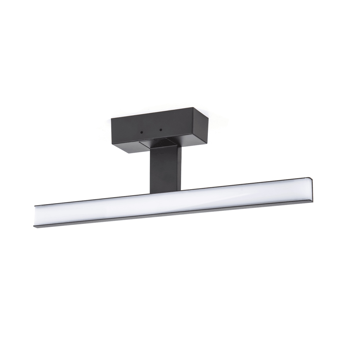 Aigostar LED Φωτιστικό Καθρέφτη 8W – 870lm, 4000K, IP44, Τοίχου - Μαύρο/Ασημί
