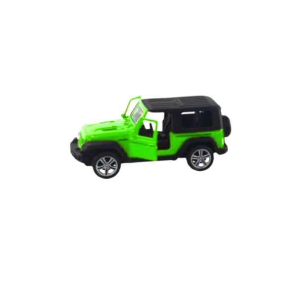 Jeep Wrangler 1:28 Μεταλλικό Pullback Πράσινο 15εκ – LMI-D2806-1
