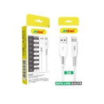 Καλώδιο Δεδομένων & Φόρτισης USB Σε Lightning 3A Λευκό Andowl Q-SJ7D