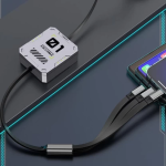 Καλώδιο Γρήγορης Φόρτισης 3 Σε 1 USB–Type C–Micro–Lightning Andowl Q-SJ100