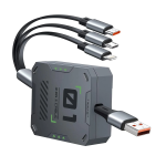 Καλώδιο Γρήγορης Φόρτισης 3 Σε 1 USB–Type C–Micro–Lightning Andowl Q-SJ100