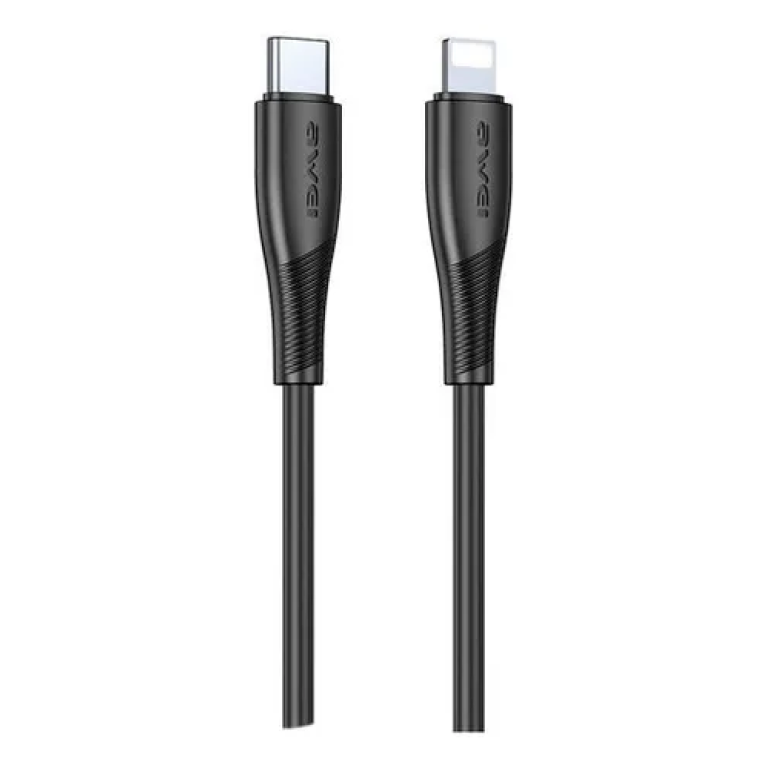 Καλώδιο Ταχείας Φόρτισης Type-C Σε Lightning 27W 100cm Awei CL-182i