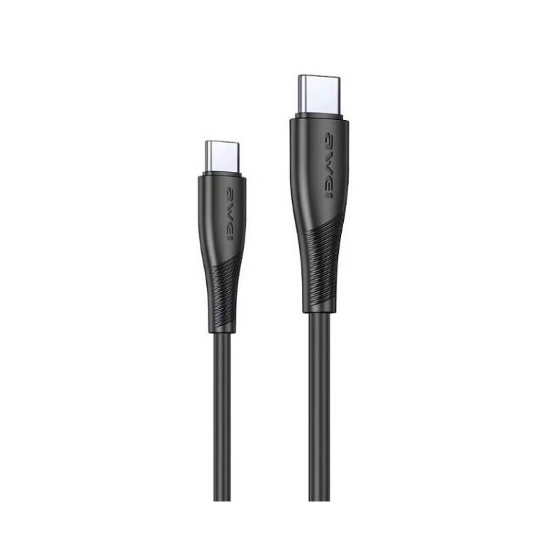 Καλώδιο Type-C σε Type-C Μαύρο 60W 2m Awei CL-193C