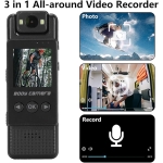 Κάμερα 4K WiFi με Περιστροφή 180° και Οθόνη LCD Andowl Q-SA5