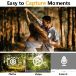 Κάμερα WiFi 4K με Ανίχνευση Κίνησης Andowl Q-SA3