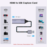 Κάρτα Λήψης Βίντεο HDMI 4K/30Hz σε USB3.0 Type-C