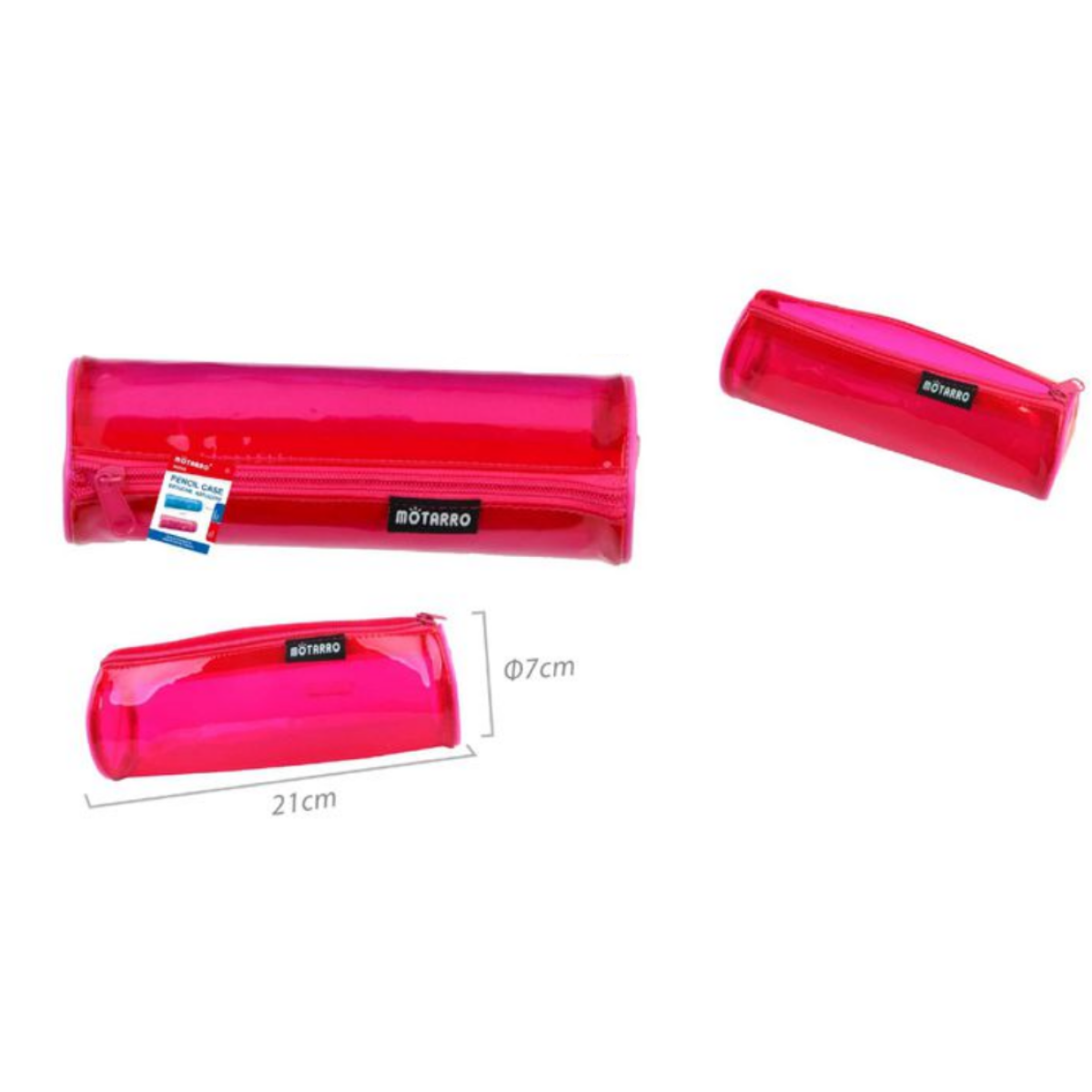 Κασετίνα Διάφανη PVC Motarro MX008