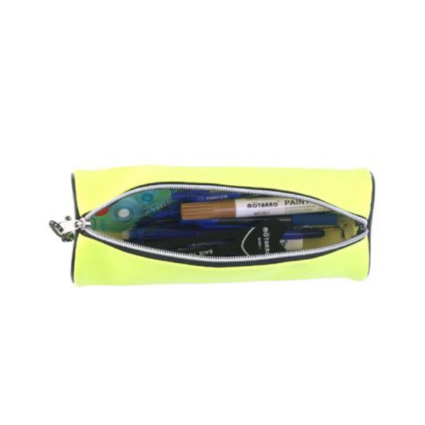 Κασετίνα Βαρελάκι 21x8cm Motarro MX030-5 Kίτρινο