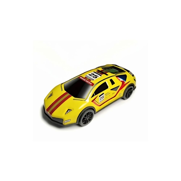 Κίτρινο Αγωνιστικό Αυτοκίνητο Die-Cast 1:24 για 3+ Ετών