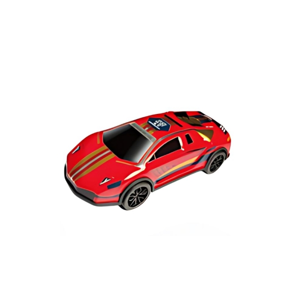 Κόκκινο Αγωνιστικό Αυτοκίνητο Die-Cast 1:24 για 3+ Ετών