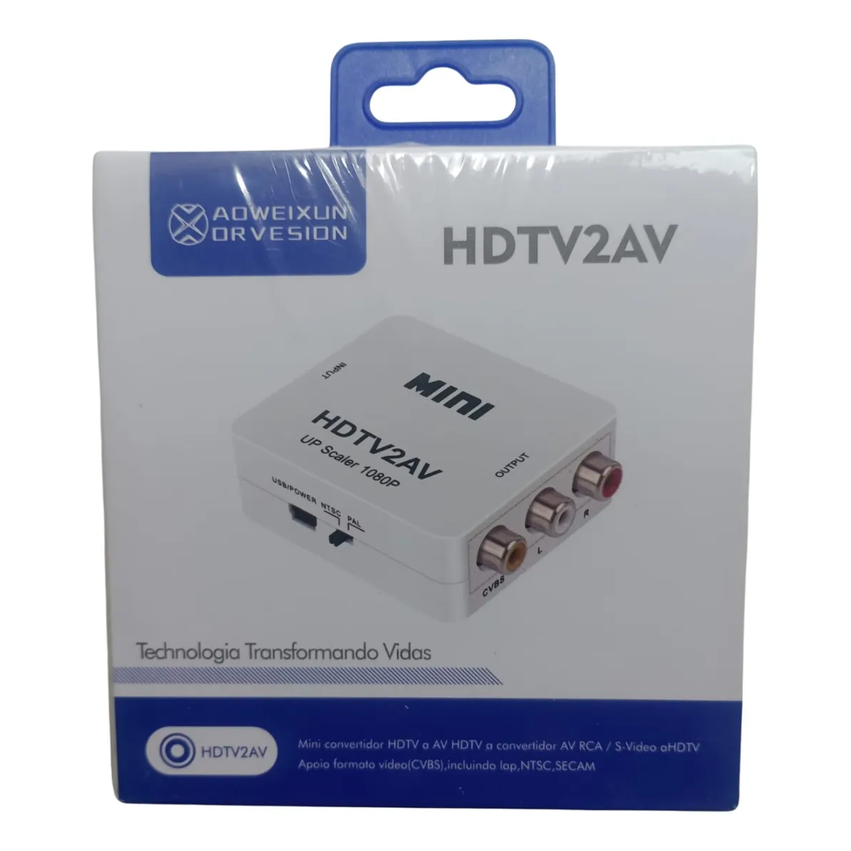 Μετατροπέας HDTV2AV Mini 1080p Aoweixun