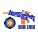Nerf Εκτοξευτής Soft Bullet Super Gun με Σφαίρες & Στόχο