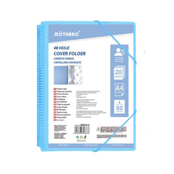 Ντοσιέ A4 Με 20 Διαφανείς Θήκες Motarro MQ012-2