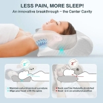 Ορθοπεδικό Ανατομικό Μαξιλάρι Memory Foam Pillow - Μαύρο