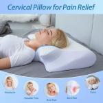 Ορθοπεδικό Ανατομικό Μαξιλάρι Memory Foam Pillow - Μαύρο