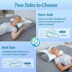 Ορθοπεδικό Ανατομικό Μαξιλάρι Memory Foam Pillow - Μαύρο