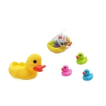 Παιχνίδια Μπάνιου Bath Toys Οικογένεια με Πολύχρωμα Παπάκια AY014F - 4 τμχ