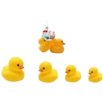 Παιχνίδια Μπάνιου Bath Toys Οικογένεια Παπάκια AY005F - 4 τμχ