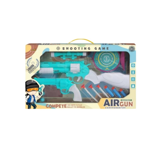 Παιδικό Όπλο Στόχου Μαλακές Σφαίρες Soft Gun 666G – Πράσινο