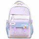 Παιδικό σακίδιο πλάτης με θήκες 49x32x18cm λιλά 7050