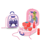 Παιδικό τσαντάκι με αξεσουάρ ομορφιάς 13τμχ - ροζ