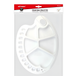 Παλέτα Ζωγραφικής Πλαστική 17 Θέσεων Motarro MP145-10