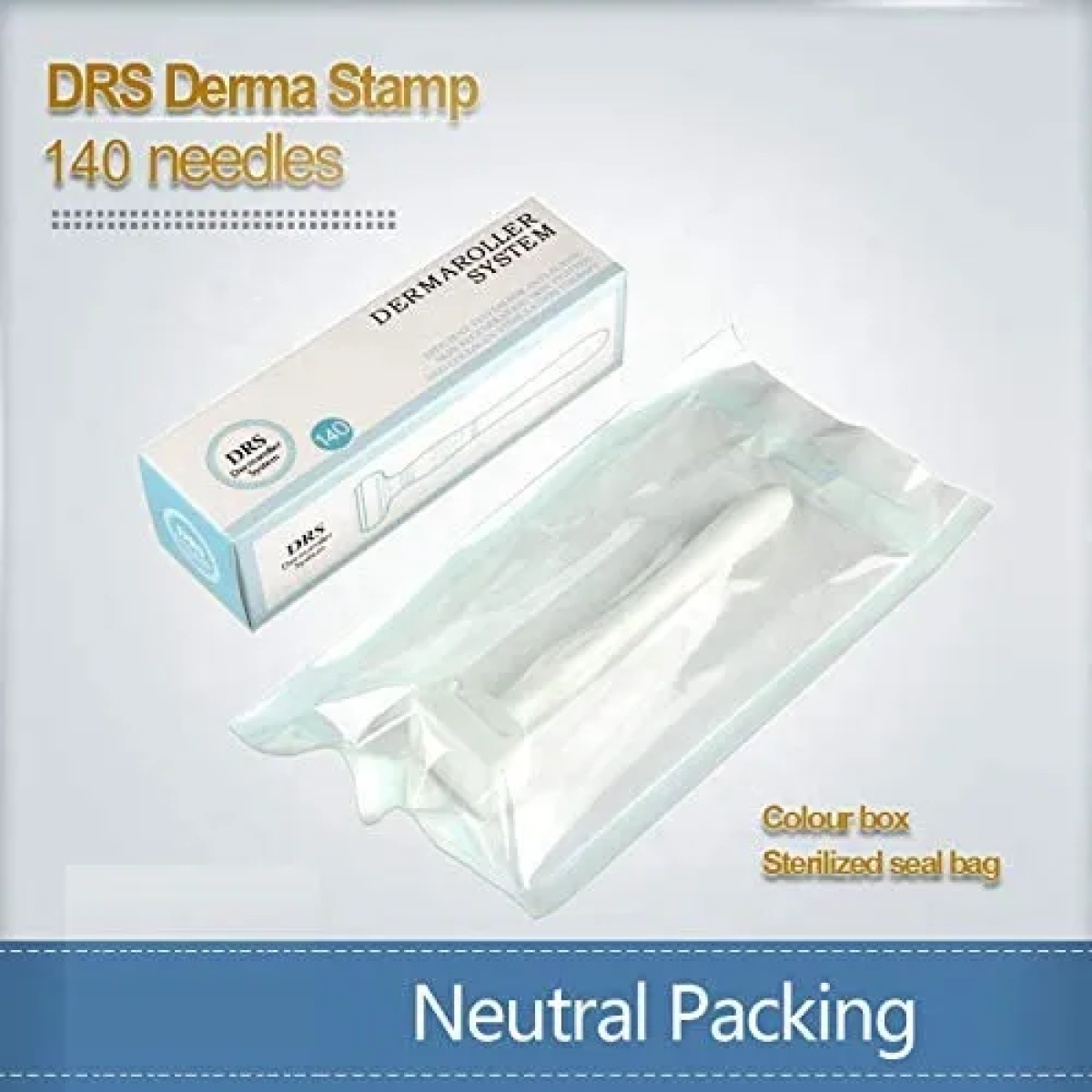 Περιποίηση δέρματος - Derma Roller Stamp - DRS140 λευκό - Image 6