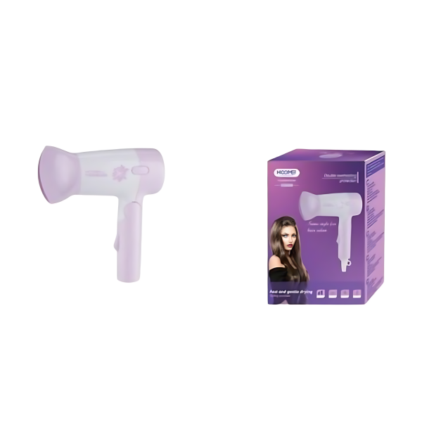 Πιστολάκι Μαλλιών Ταξιδιού 1200W Hoomei HM-7605W-GB