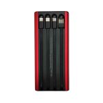Power Bank 20000mAh με 2 Θύρες USB-A και Θύρα USB-C Treqa TR-967 Κόκκινο - Image 3