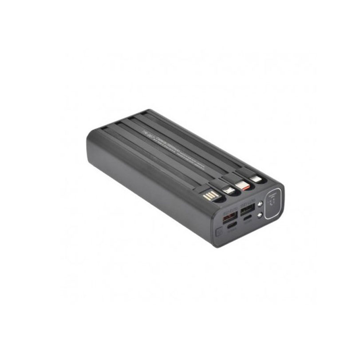 Power Bank 20000mAh με 2 Θύρες USB-A και Θύρα USB-C Treqa TR-967 Μαύρο - Image 2