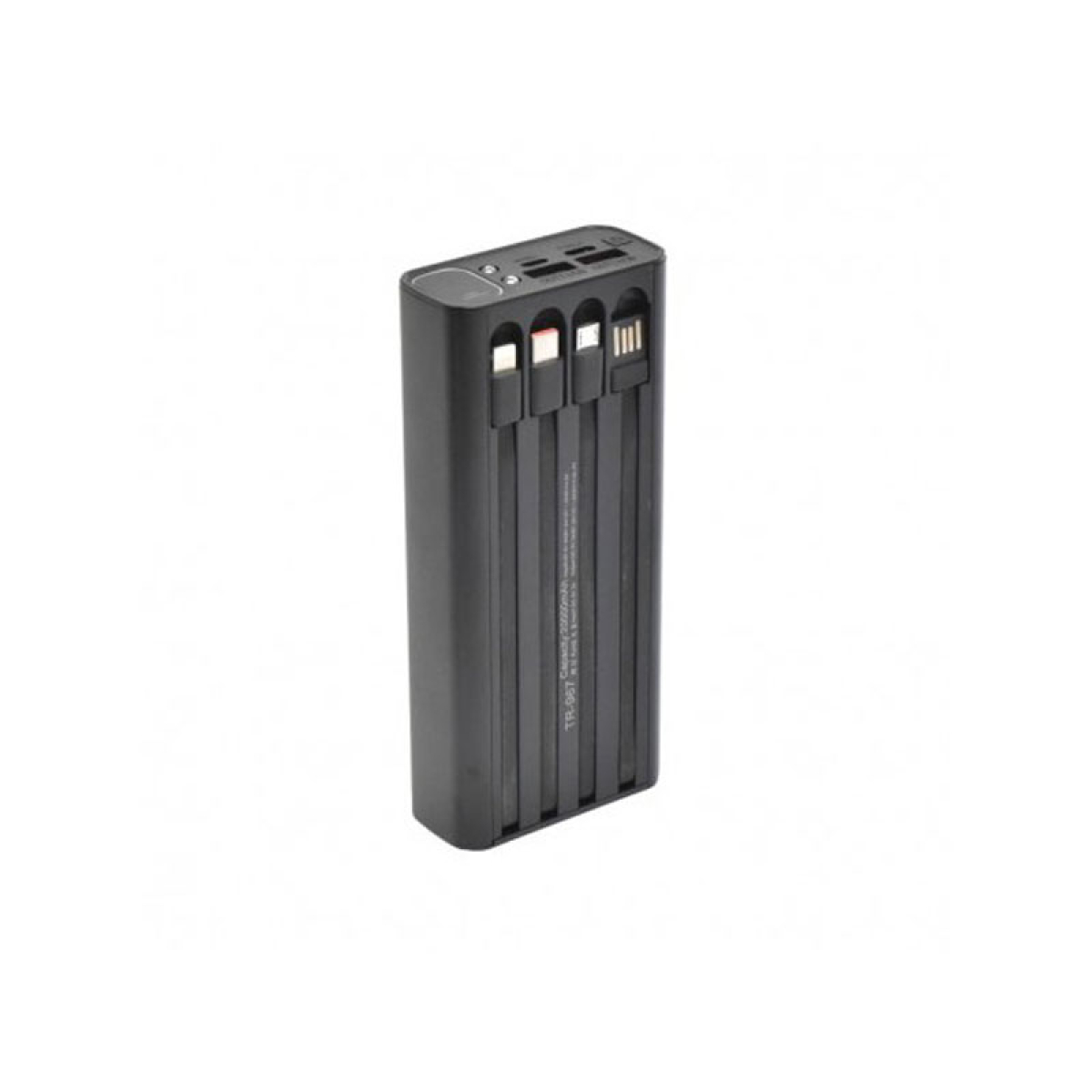 Power Bank 20000mAh με 2 Θύρες USB-A και Θύρα USB-C Treqa TR-967 Μαύρο - Image 3