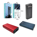 Power Bank 20000mAh με 2 Θύρες USB-A και Θύρα USB-C Treqa TR-967 Μαύρο - Image 5