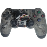 Doubleshock Ασύρματο Gamepad για PS4 God Of War – Εργονομικός Σχεδιασμός & Δόνηση - Γκρι