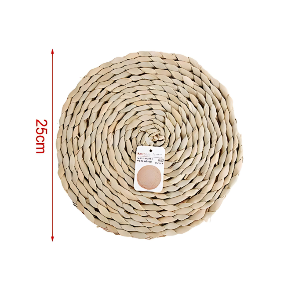 Ψάθινο χαλάκι Rush Mat 25cm 2407527 - Image 2