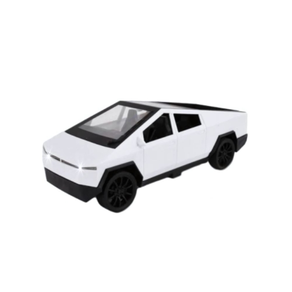 RC Tesla Cybertruck 1:18 – Τηλεκατευθυνόμενο με Φωτισμό, Λευκό