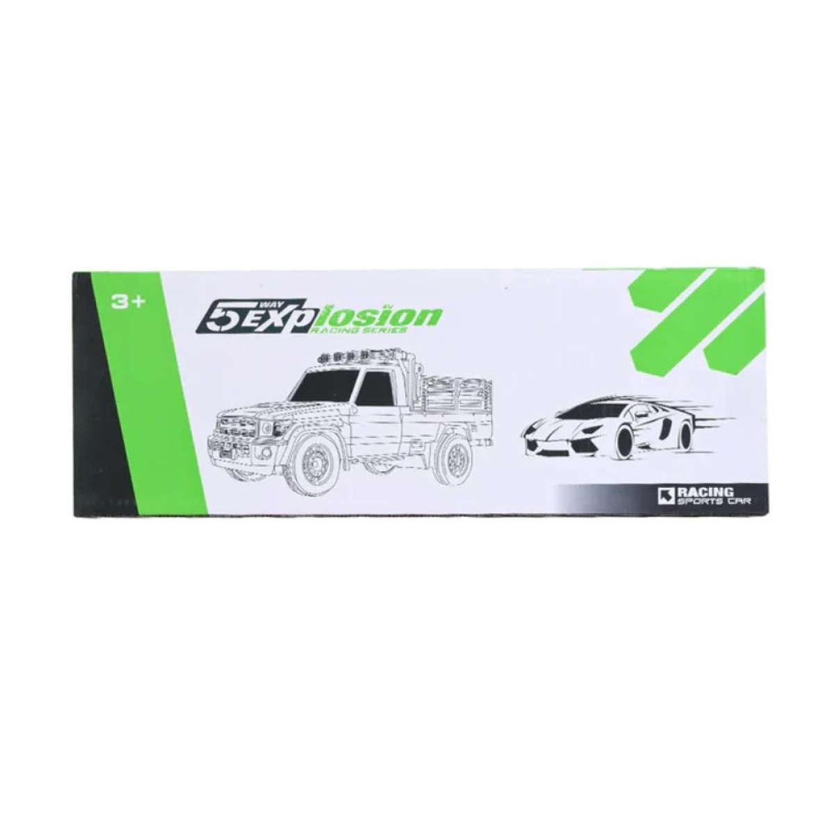 RC Tesla Cybertruck 1:18 – Τηλεκατευθυνόμενο με Φωτισμό, Λευκό