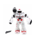 Ρομπότ με Φώτα και Εκτοξευτή 827 – Λευκό/Κόκκινο
