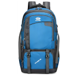 Σακίδιο πλάτης με θήκες 17.8x34.8x54.9cm μπλε ανοιχτό 2305