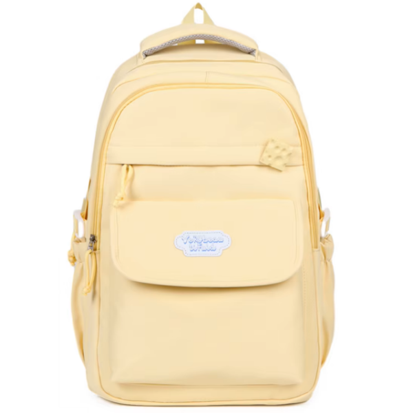 Σακίδιο πλάτης με θήκες 46x30x20cm κίτρινο S386