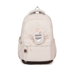 Σακίδιο πλάτης με θήκες 48x30x20cm μπεζ S376