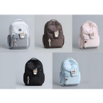 Σακίδιο πλάτης με θήκες 48x30x20cm μπλε S376 - Image 2