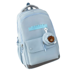 Σακίδιο πλάτης με θήκες 48x30x20cm μπλε S379