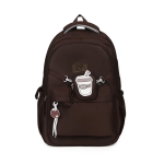 Σακίδιο πλάτης με θήκες 48x30x20cm καφέ S376