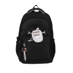 Σακίδιο πλάτης με θήκες 48x30x20cm μαύρο S376