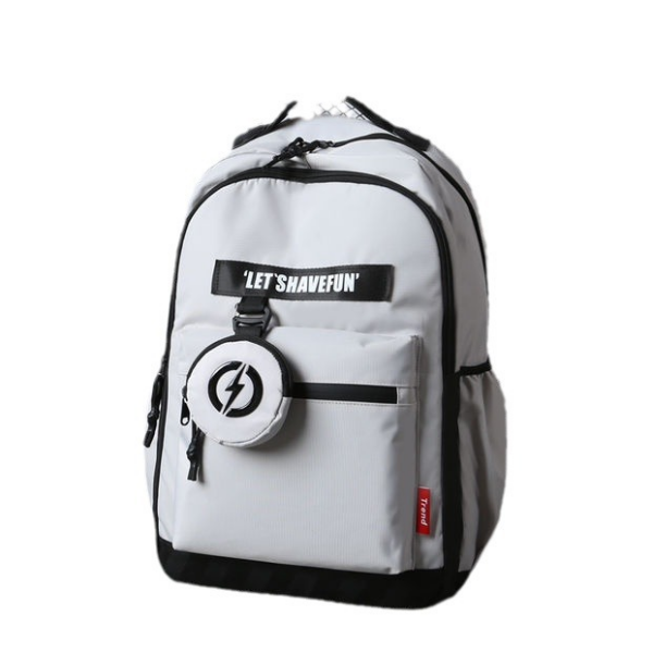 Σακίδιο πλάτης με θήκες 50x30x20cm λευκό S359